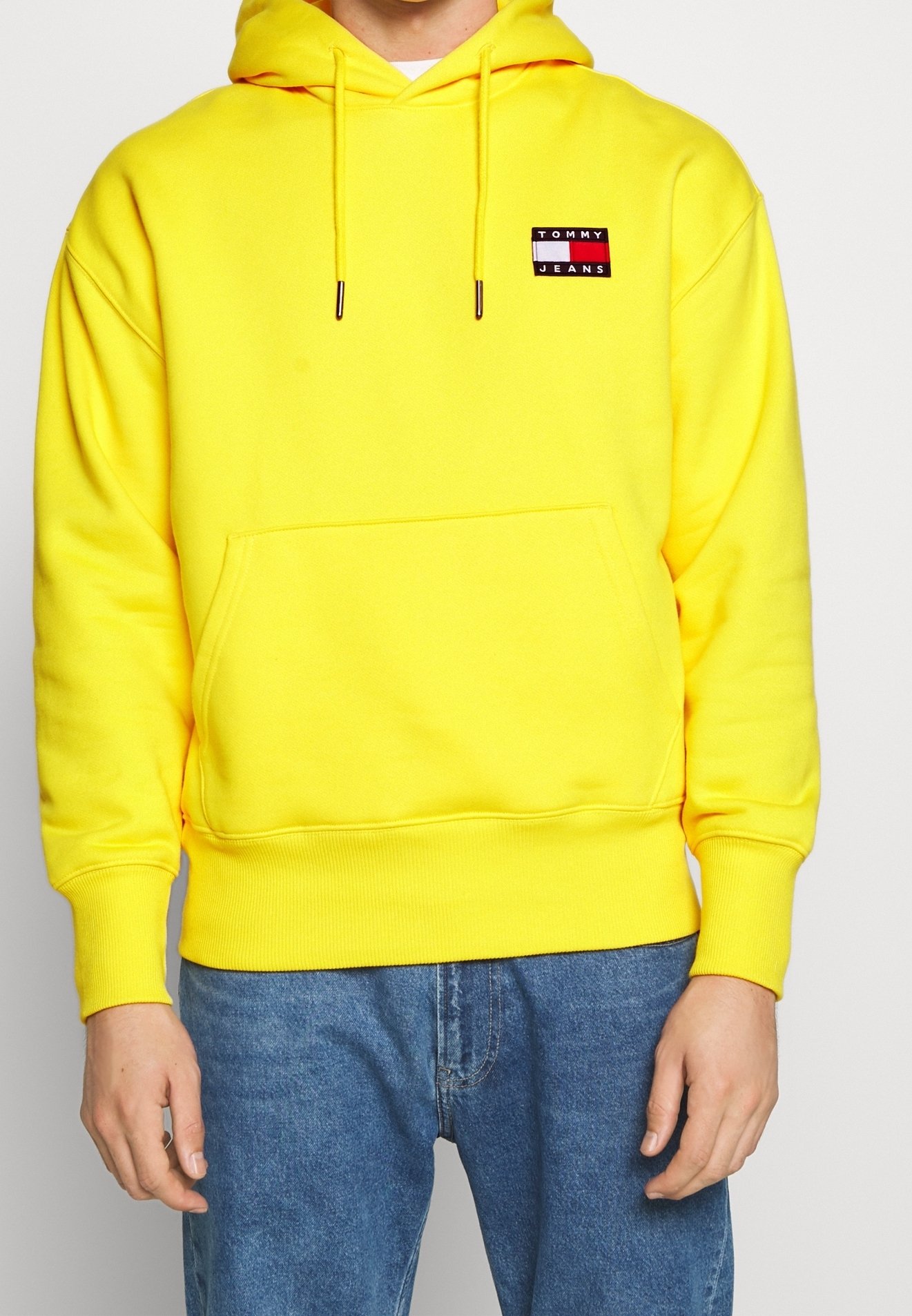 Logo Hoodie FUSION Yellow＆Denim XL Team Logo Hoodie - Yellow