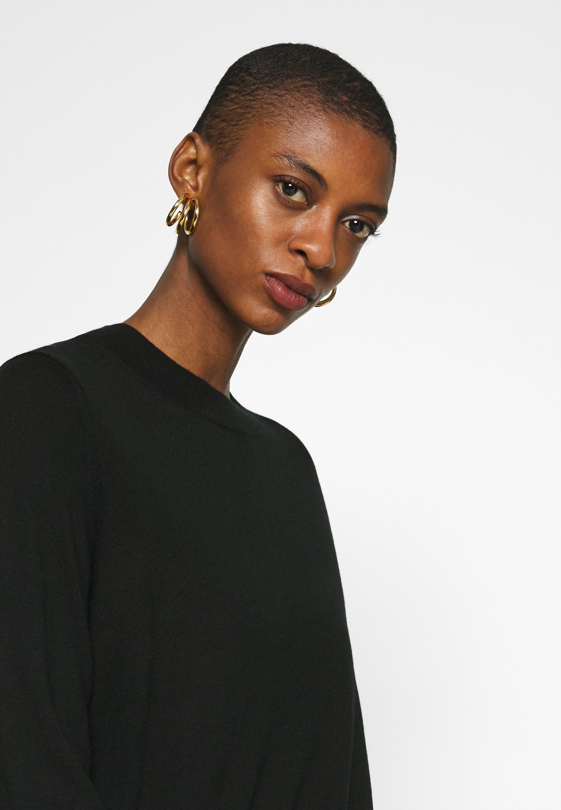 Banana Republic EASY CREW SOLIDS Trui black Zalando.nl Zwarte Banana Republic Cashmere trui online kopen | ZALANDO