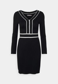Vestido de malha - black