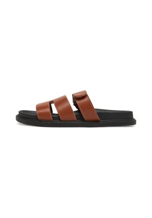 Jenny, Pantolette flach - brown