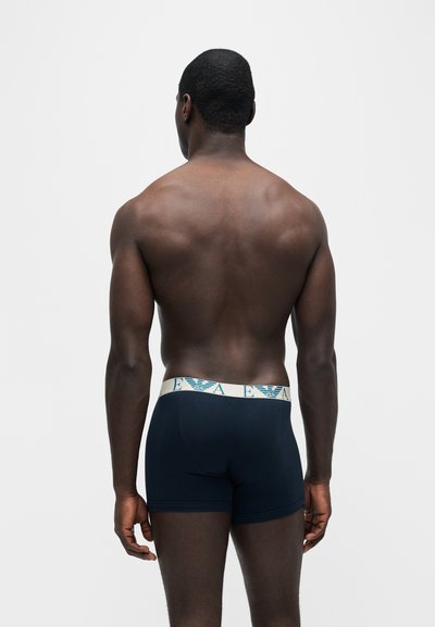 Emporio Armani 3 PACK - Boxers - blu