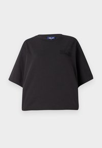 JIANA - Tricou basic - black