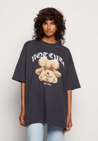 Even&Odd by Zalando - Print T-shirt - anthracite Thumbnail Image 1