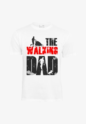 Cotton Prime, THE WALKING DAD - Print T-shirt - weiss