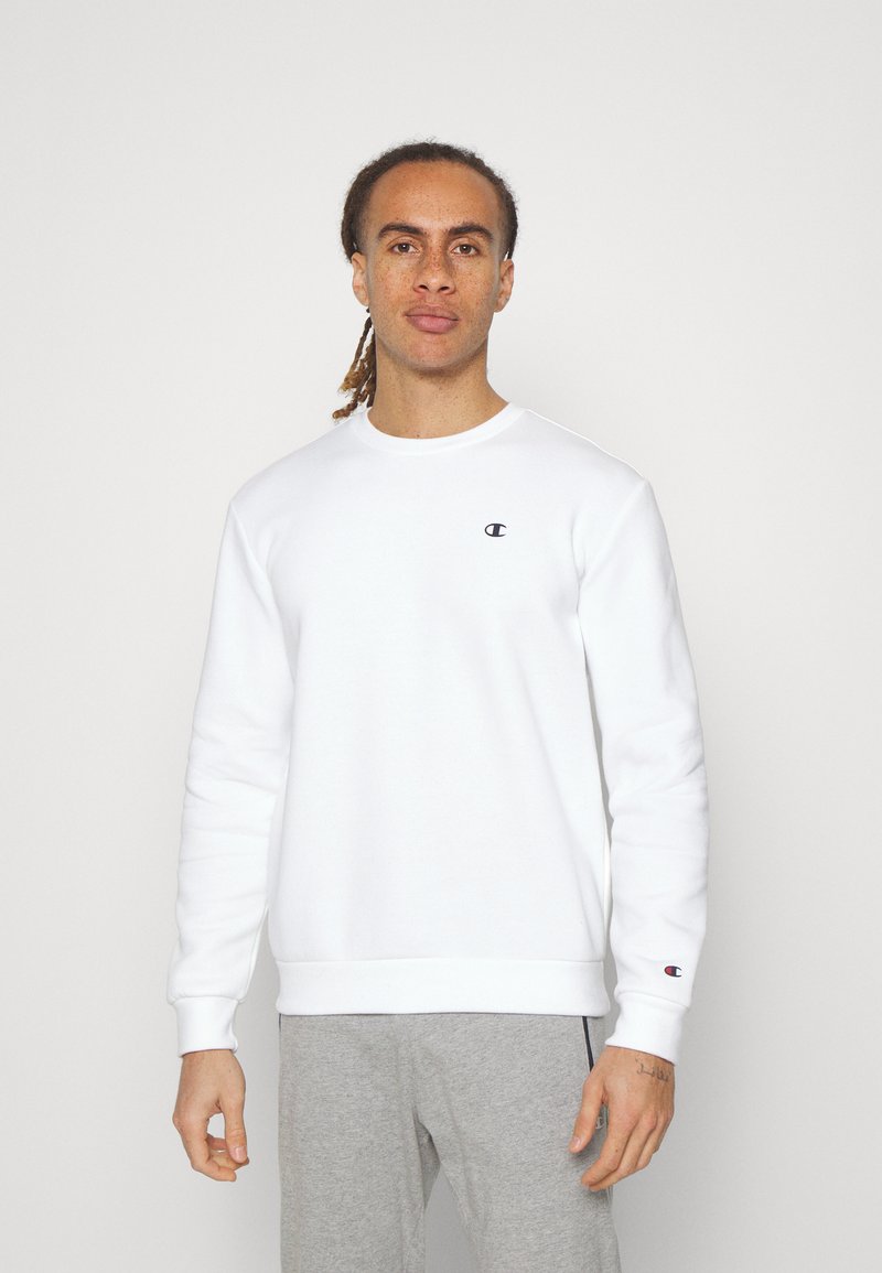 Champion - BASIC CREWNECK - Sweater - white, Vergroten