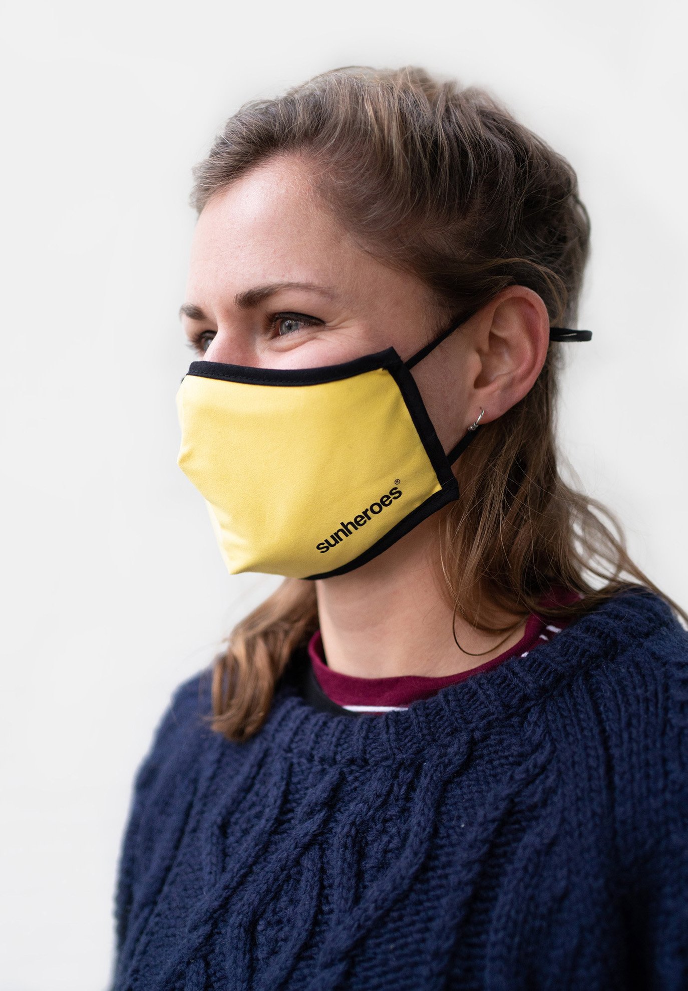 Sunheroes 2 PACK - Stoffen mondkapje - yellow/geel - Zalando.nl