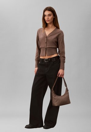 Calvin Klein, SHOULDER BAG - Τσάντα χιαστί - beige