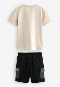 Next SHORT SLEEVE LICENSE AND SET - Pantalon de survêtement - minecraft stone natural