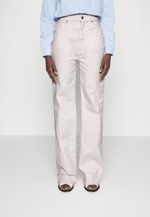 MODERN WIDE - Jeansy Dzwony - light pastel pink