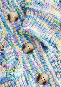 Next BRIGHT SPACEDYE  - Kardigan - blue chambray