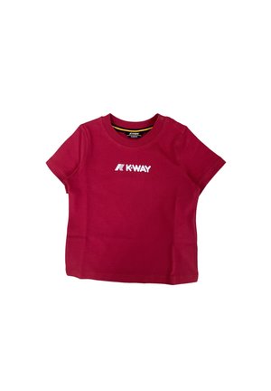 T-shirt con stampa - dk pink