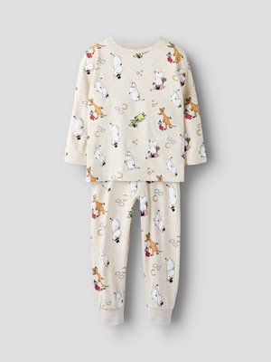 Name it SEMOL MOOMINI NIGHT SET UNISEX - Pyjama - peyote melange