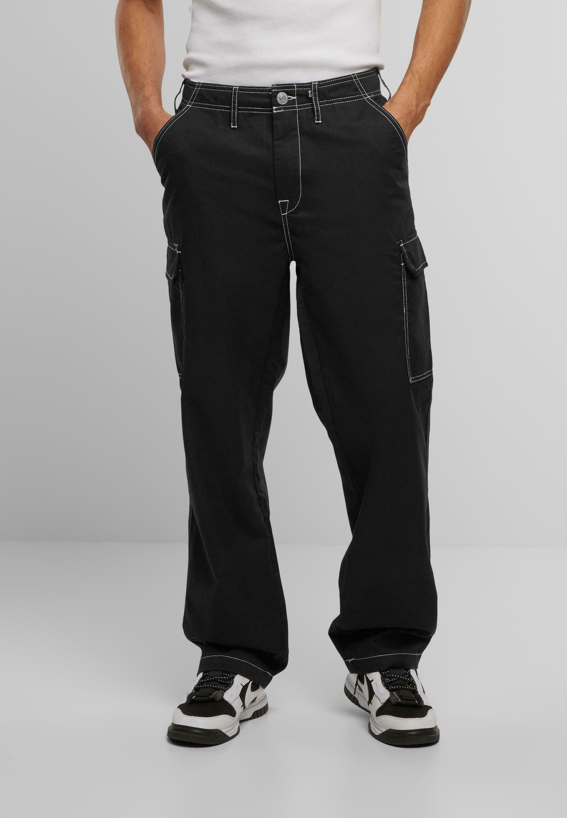True Religion Relaxed fit jeans - black - Zalando