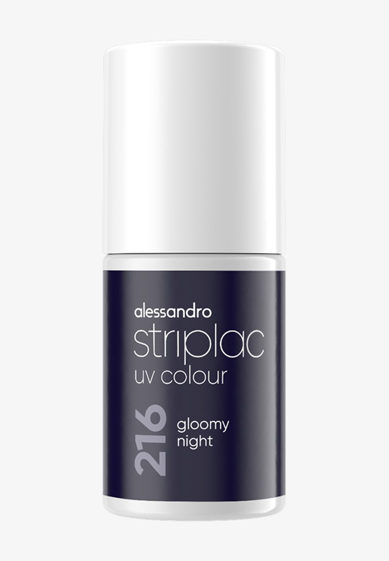 alessandro STRIPLAC UV COLOUR - Vernis à ongles - gloomy night