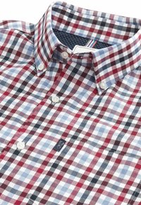 Next EASY OXFORD - Cămașă - red navy blue gingham