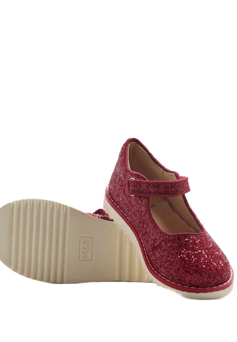 Marks Spencer GLITTER MARY JANE Baby shoes red Zalando