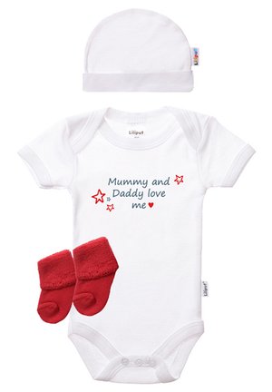 3TLG. AUSSTATTUNGS SET - Body - weiß-rot