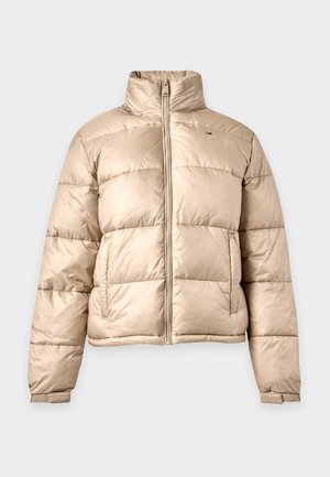 Tommy Jeans, HOOD PUFFER  - Winterjacke - limestone dust