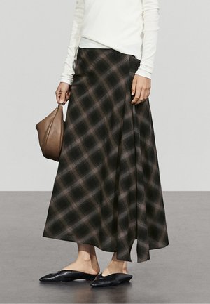 Massimo Dutti, A-line skirt - black