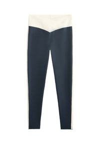 PERFECT-ADAPT HIGH RISE 65 CM ANKLE LENGTH WITH V-CUT WAIST - Legíny - dark blue