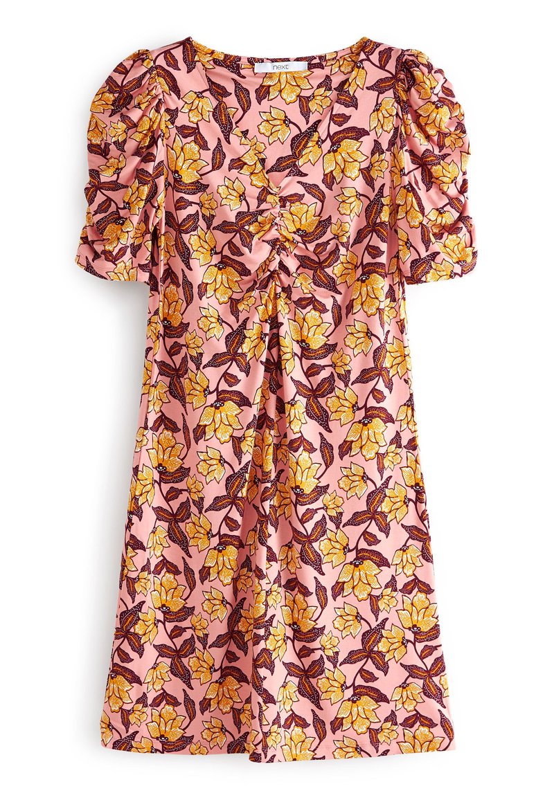Damen Freizeitkleider | Next SHORT SLEEVE Jerseykleid pink floral/pink - LQ65776 Damen Freizeitkleider | Next SHORT SLEEVE Jerseykleid pink floral/pink - LQ65776