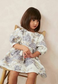 Next FLORAL PROM - Kokteilikleit/peokleit - gold silver grey