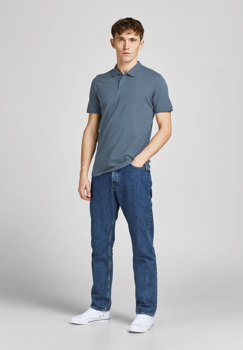 Jack & Jones JJEBASIC POLO - Polosärk - grisaille