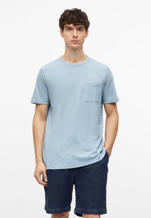 s.Oliver, T-SHIRT - T-Shirt basic - hellblau