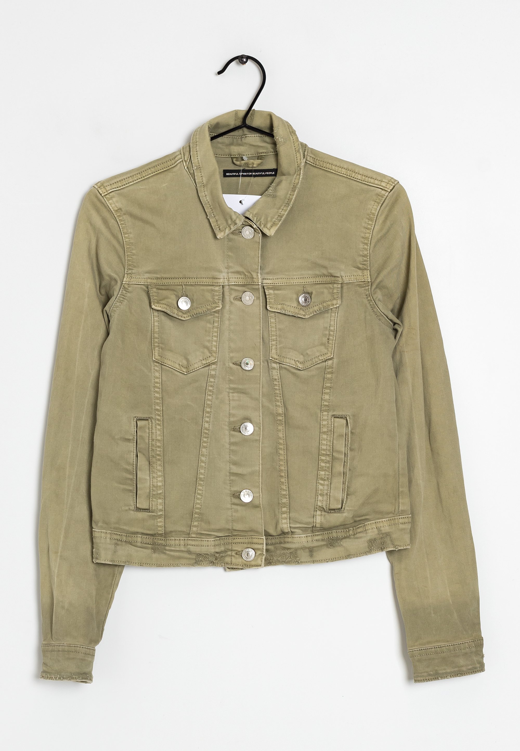 Sobrecamisa Vaquera Only Sobrecamisa ONLY Chaqueta Vaquera Green