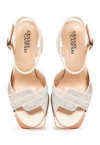 Cesare Gaspari High heeled sandals - beige