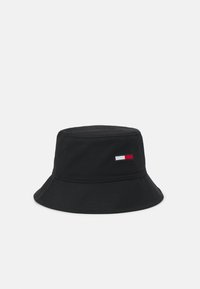 Tommy Jeans FLAG BUCKET HAT - Hatt - black