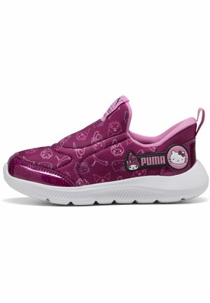 SNEAKERS - Zapatos sin cordones - posie pink-berry- white