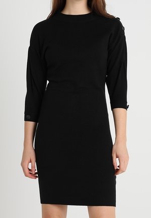 Gebreide jurk - black