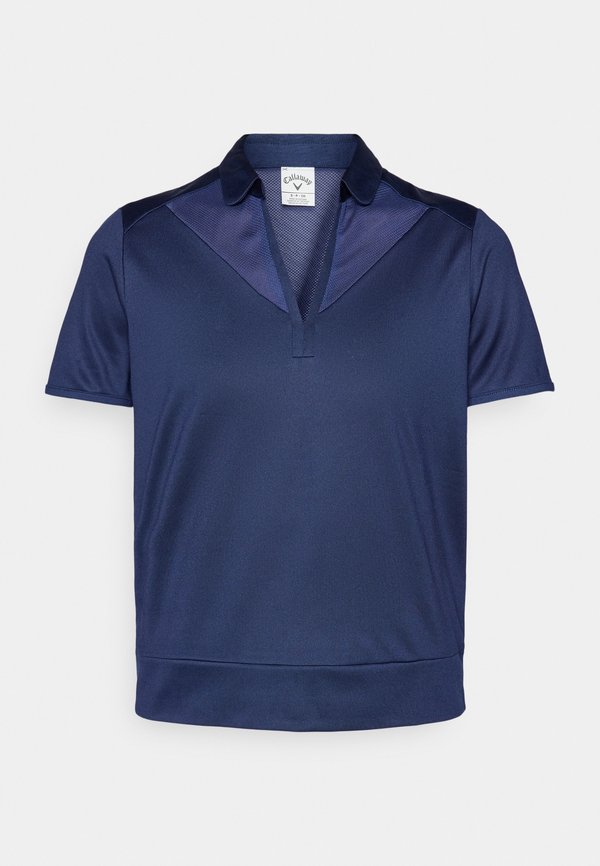 WAIST LENGTH DETAIL  - Polo shirt - peacoat3