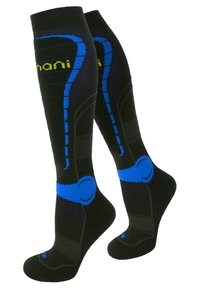 Normani COMPRESSION KNEE STYLE - Kniestrümpfe - schwarz/blau