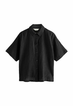 REGULAR FIT - PLUS SIZE - Užsagstoma palaidinė - black