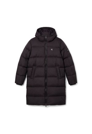 Calvin Klein Jeans, HOODED PUFF - Abrigo de invierno - black