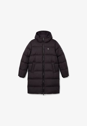 Calvin Klein Jeans, HOODED PUFF - Χειμωνιάτικο παλτό - black