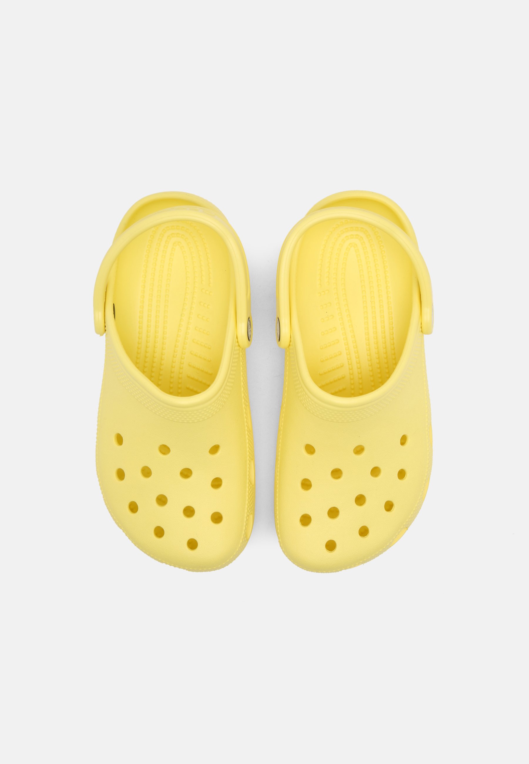 infant yellow crocs