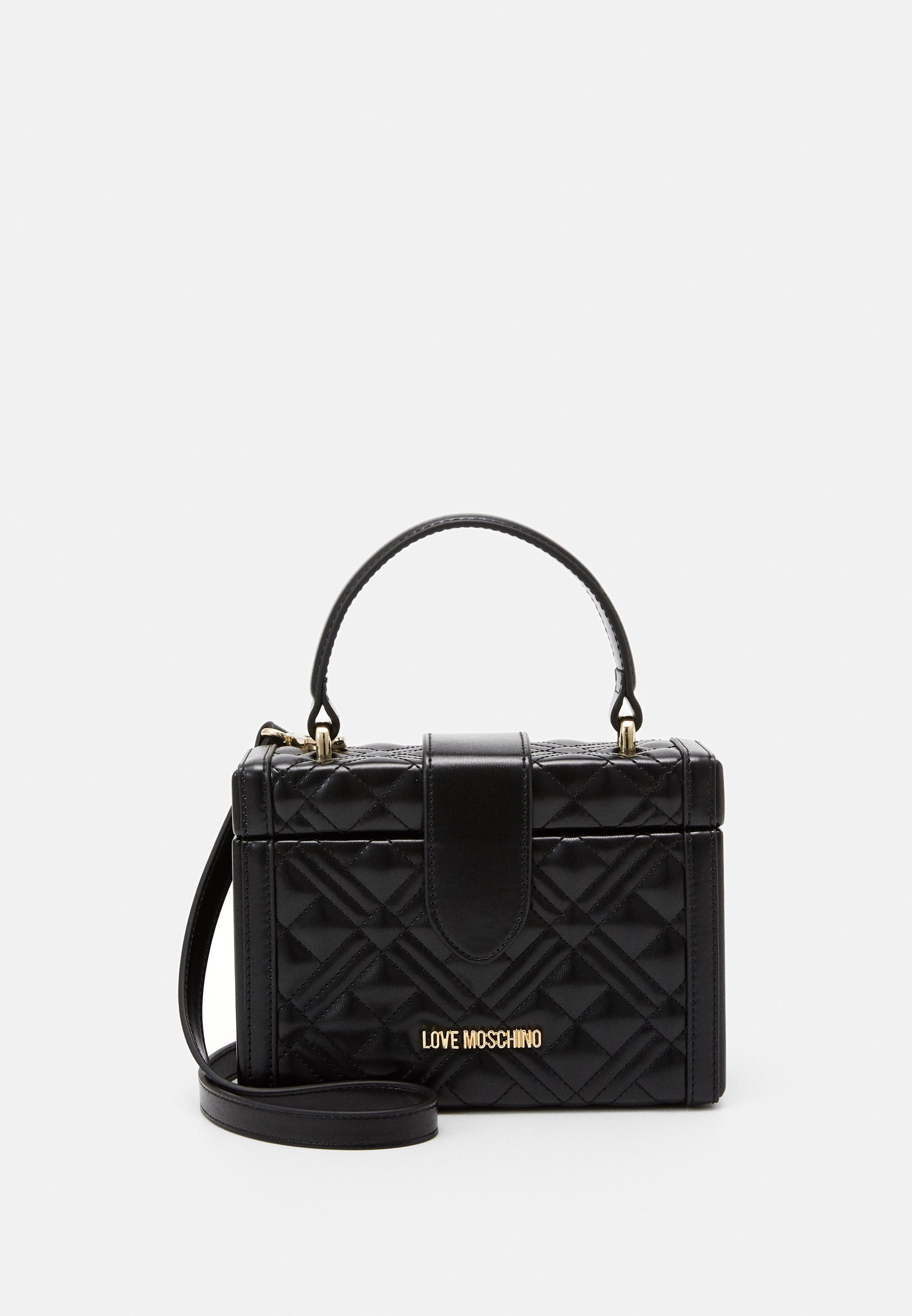 Love Moschino BORSA QUILTED Håndveske blacksvart Love Moschino BORSA QUILTED Håndveske black Zalando.no