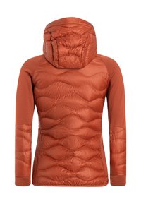 Peak Performance HELIUM HYBRID  - Pūkinė striukė - dunkelorange
