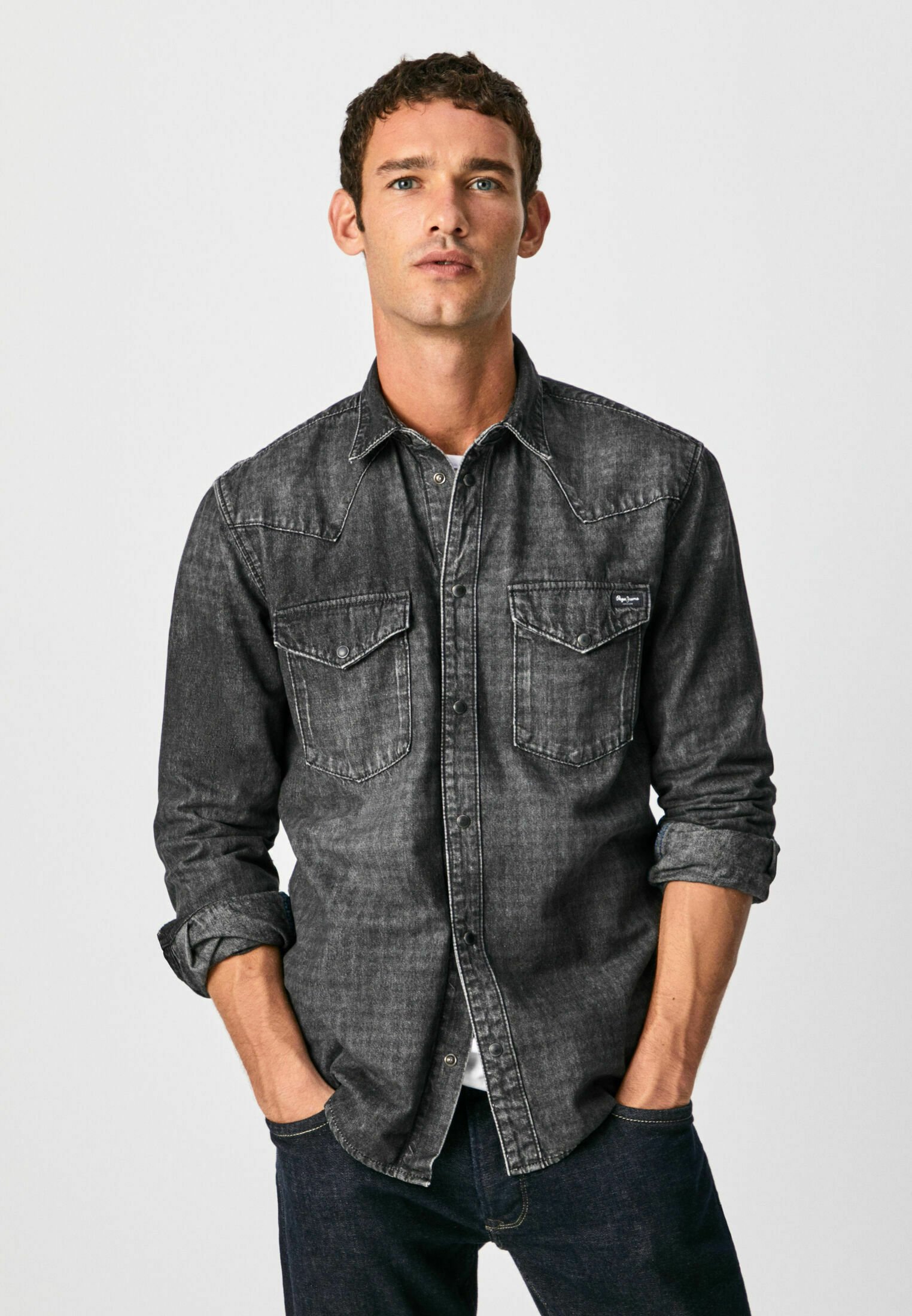 Pepe Jeans NOAH - Camisa - denim/blue denim - Zalando.es