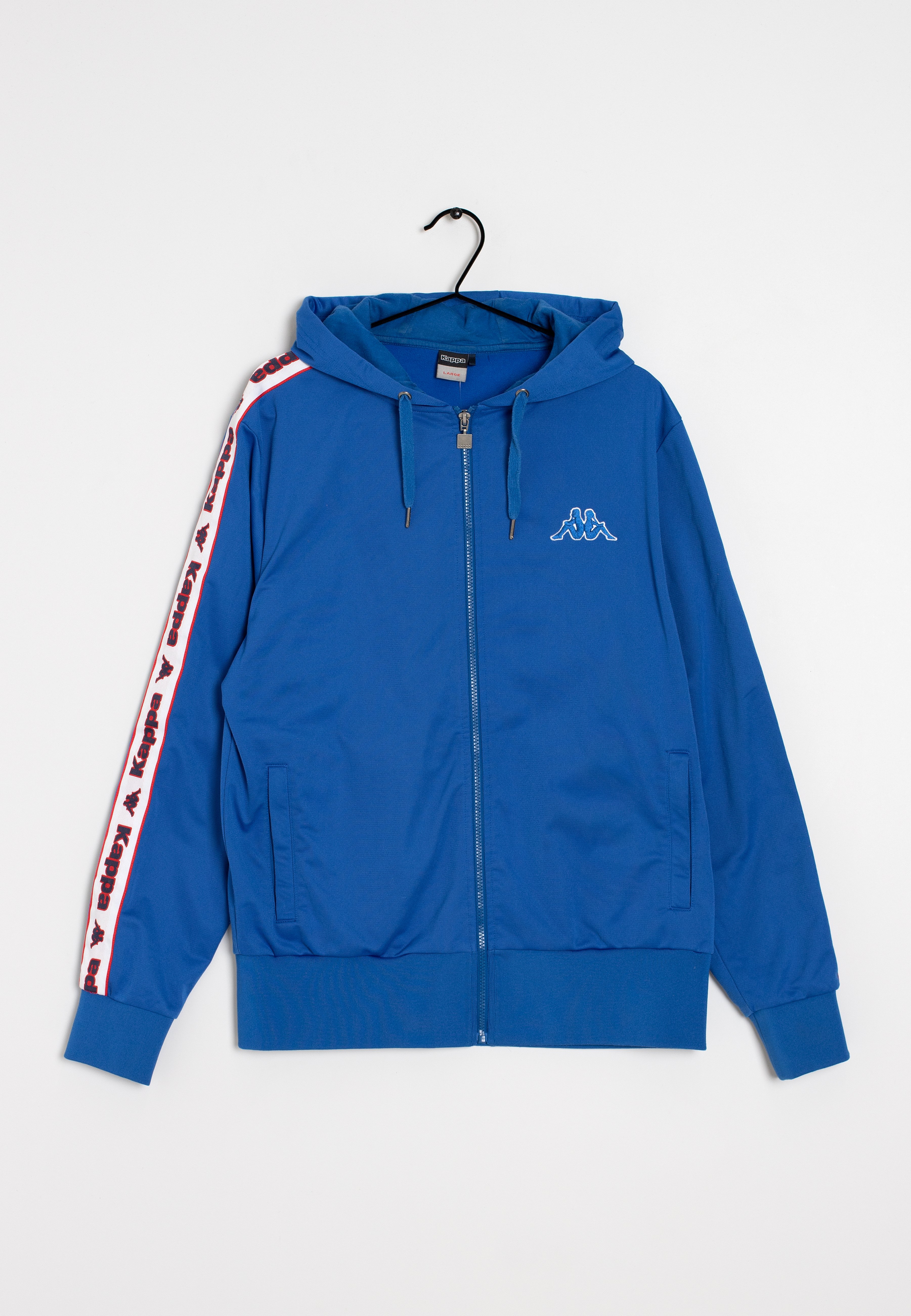 Kappa Sudadera con cremallera - blue/azul - Zalando.es