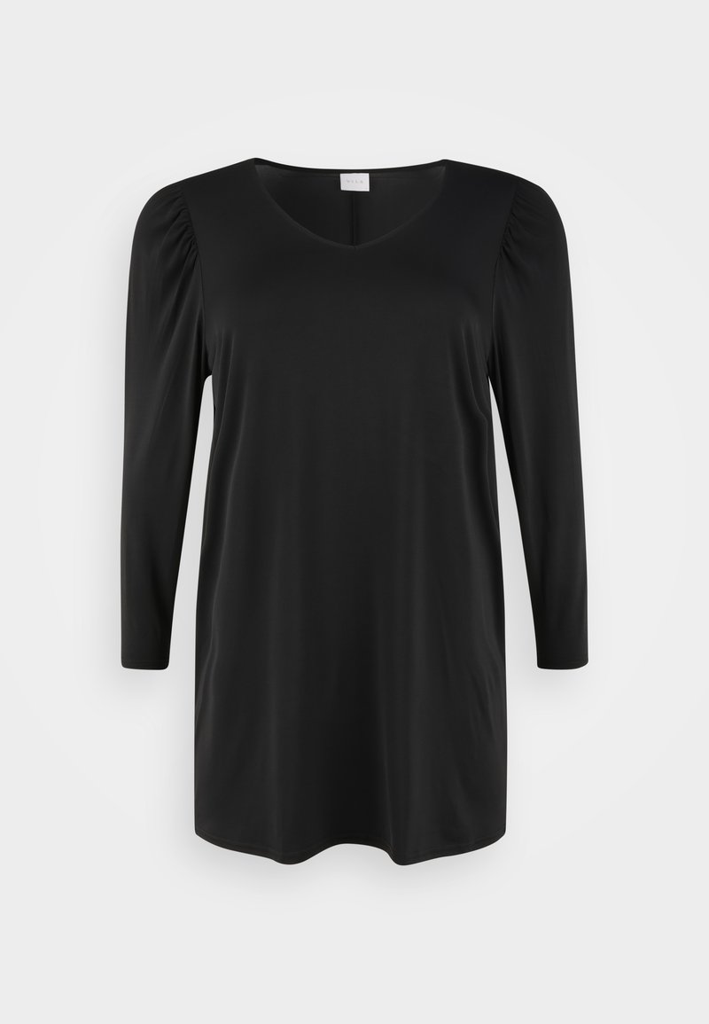 EVOKED VILA Jerseyjurk zwart