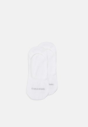 FOOTIE MID CUT 2 PACK UNISEX - Trumpos sportinės kojinės - white