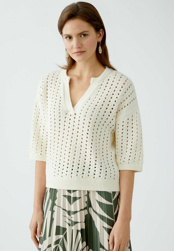 Strickpullover - champagne