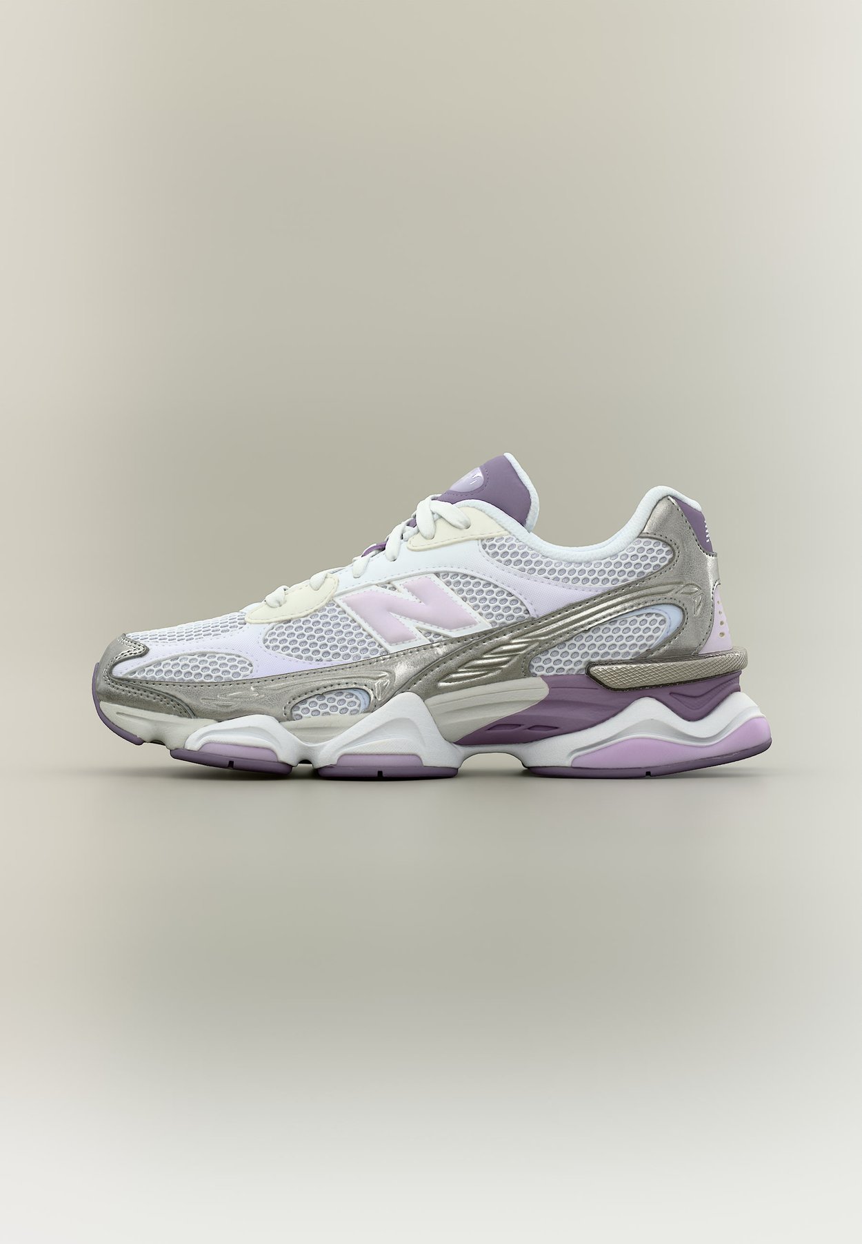 New Balance U9060 UNISEX - Trainers - candied violet/light silver-coloured metallic