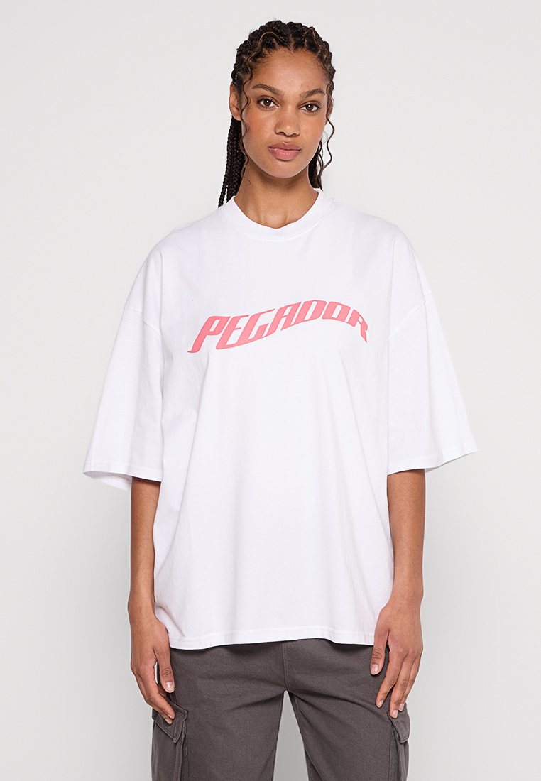 Pegador T-shirt print wit