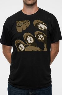 Paradiso Clothing THE BEATLES - Print T-shirt - black