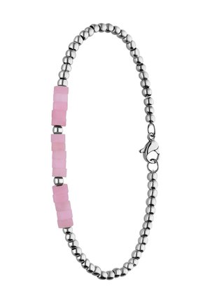 Armband - silver-coloured  pink